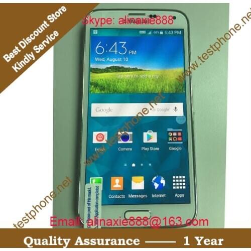 DHL shipping +S5 G900F with handy 2.9 + CAT4 for LTE / WCDMA / GSM / NMR support mos test + test phone