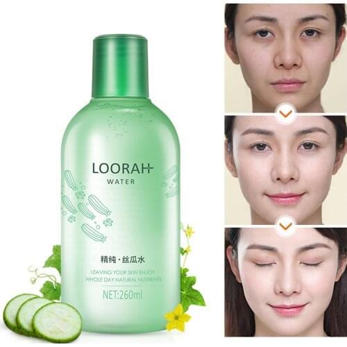 260ml Capacity Fresh Luffa Water Toner Skin Friendly Refreshing Moisturizing Extracted From Natural Plants Soft Skin Water