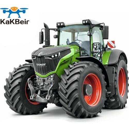 RC Truck Farm Tractor 2.4G Remote Control Trailer Dump/Rake 1:16 High Simulation 38.5CM Construction Vehicle Children Toys Hobby