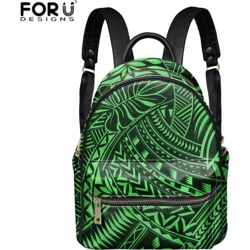 FORUDESIGNS Women's Green Backpacks