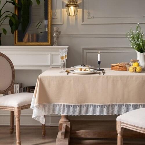 HELLOYOUNG New Year Tablecloths On The Table