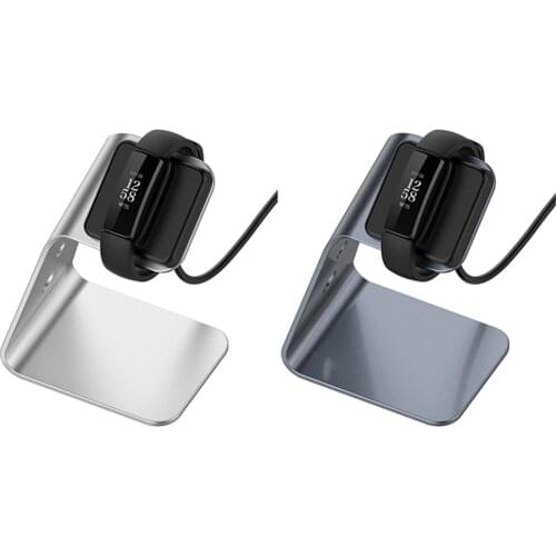 Aluminum Alloy Charger Magnetic Charging Dock Station Stand With Chip Protection Fast Charging for Fitbit inspire2 Parts