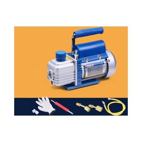 FY-1H-N 220V Miniature Vacuum Pump Air Conditioner Refrigerator Refrigeration Maintenance Rotary Vane Vacuum Pump