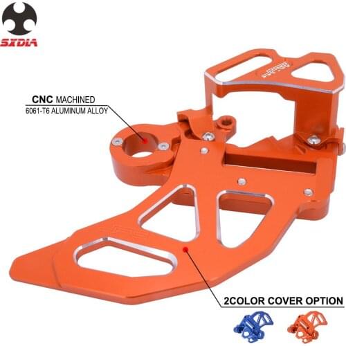 Motorcycle CNC Aluminum Rear Brake Disc Guard Caliper Guard Set For KTM XC SXF SX 125 150 250 300 350 450 2015 2016-2018 2019