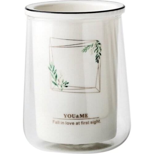 Nordic Kitchen Supplies Ceramics Seasoning Box Spice Jar Glass Chopstick Holder Tableware Storage Finishing Box