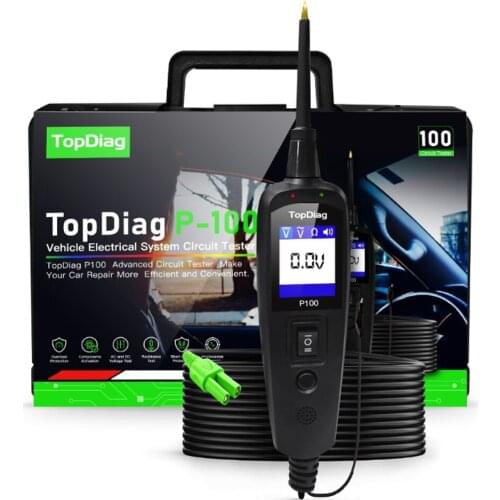 Newest Jdiag Power Test Power Probe P100 New Generation Automotive Electrical Circuit System Tester Diagnostic Tool P100