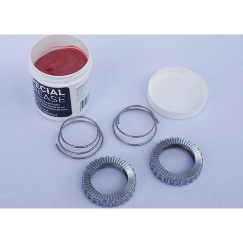 New DT Swiss 54t 60T Star Ratchet Kit: 2 star ratchets 2 springs and grease Ratchet Exp Hubs 54T 60T Teeth 240 180 hub