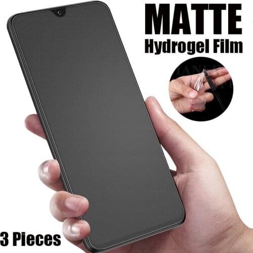Full Cover Matte Hydrogel Film For Xiaomi Mi Note 10 Lite Mi 10 11 Pro Mi 11 Mi Poco F3 M3 X3 NFC Screen Protector Redmi K20 Pro