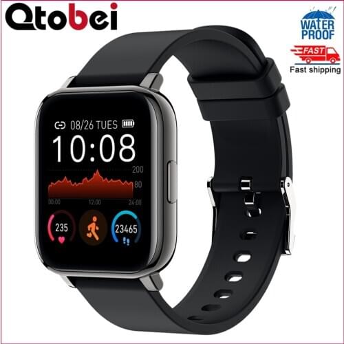 QTOBEI Sport Smart Watch, IP67 Waterproof, Heart Rate/Blood Pressure Monitor, Smartwatch For Men/Women, Compatible Android/IOS