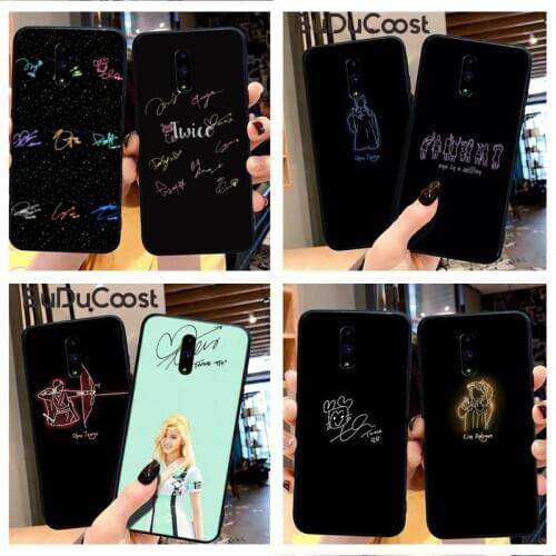 Riccu Twice Signature Phone Case For Redmi Note 8 8A 7 6 6A 5 5A 4 4X 4A Go Pro Plus Prime