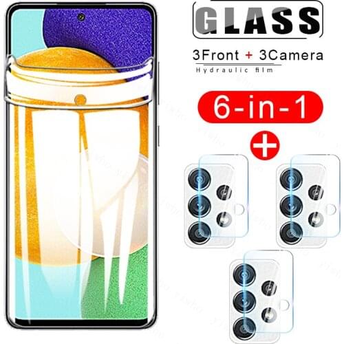 Sansung Galaxy A52 5g Screen Protective Film for Galaxy A 01 02s 10s 11 20 20s 21 21s 30 30s Hydrogel Film Samung A32 A52 A72 5g