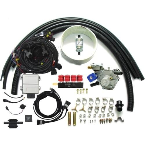 Propane LPG Sequential Injection System with Self-adaption Function for 3 or 4 Cylinders Gasoline Fuel Injected Vehicle