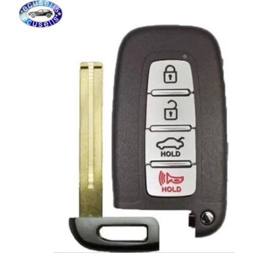 4 Button Replacement Remote Key Case Shell Housing For Hyundai Kia FCC ID: SY5HMFNA04