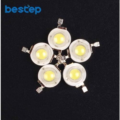 20PCS High Power 3W LED Chips Beads Bulb Diode Lamp White for LED Spotlight