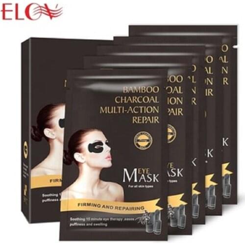 Bamboo Charcoal Repair Moisturizing Eye Mask Care Anti Aging Patches Dark Circles Eye Bags Remove Eye Mask Skin Care
