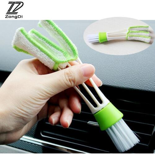ZD 1Pc Multi-functional Cleaning Brush Double-head For BMW e46 e90 e60 e36 e39 e87 e30 Mini cooper Fiat 500 punto accessories