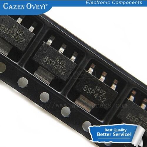 10pcs/lot BSP452 BSP452 SOT-223 In Stock