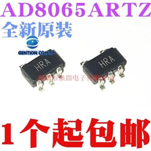 5PCS AD8065ARTZ AD8065 silk-screen HRA SOT-23-5 in stock 100% new and original