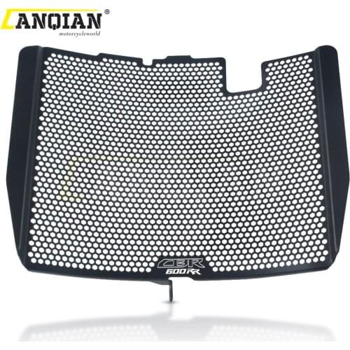 Motorcycle Accessories Aluminum Radiator Guard Protector Grille Grill Cover For Honda CBR600RR CBR 600RR 600 RR ABS 2007-2016