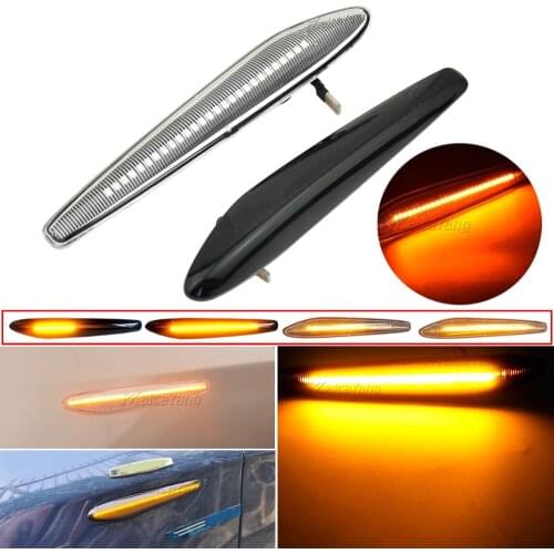 For Alfa Romeo 159 Sportwagon Boera Spider 939 LED Sequential Lamp Dynamic Blinker Indicator Side Marker Turn Signal Light