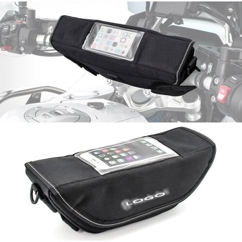 For BMW F750GS F850GS R1200GS ADV F700GS 800GS R1250GS S1000XR storage bagModern waterproof motorcycle handlebar travel bag