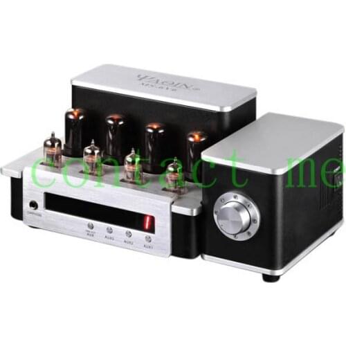 YAQIN MS-6V6 6V6+12AU7+12AT7 push-pull Tube Amplifier，Output power : 12.5W*2，Frequency Response : 5Hz-75KHz