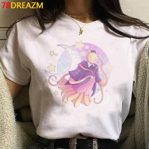 Assassination Classroom tshirt clothes women plus size grunge aesthetic harajuku kawaii tshirt harajuku kawaii