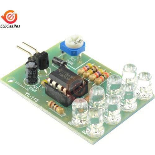 M358 12V Breath LED Light Module 8 LEDs Flashing Lamp Board Adjustable Trimmer Potentiometer For Diy Moudle