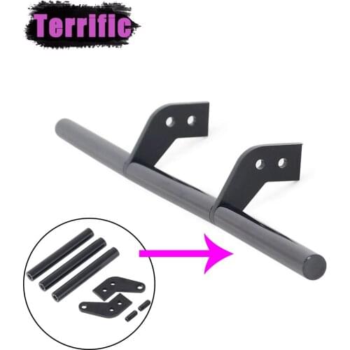 RC Truck Metal Rear Bumper for 1/14 Tamiya RC Truck Benz Man Scania AROCS 3363 Hino Accessories Upgraded Parts