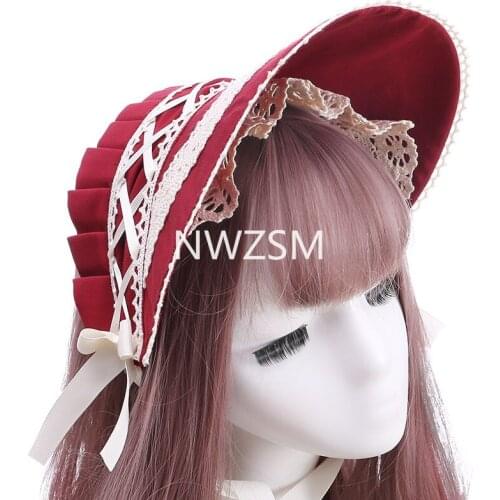 Multi-style Lace Lace Bow Hair Pin Lolita Lofford Hair Cap Cosplay Anime Hair Pin Party Dress Hair Accessories