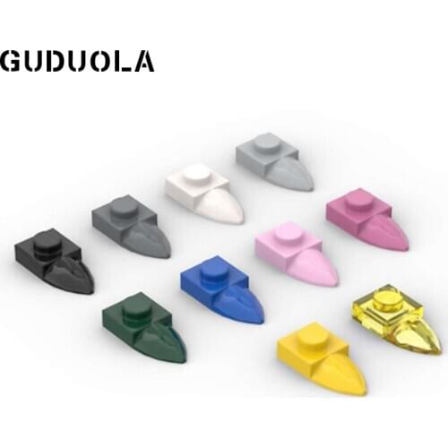 Guduola MOC Build 49668 Plate 1x1 with Tooth Special Brick Technic Plate Small Building Blocks 200pcs/lot