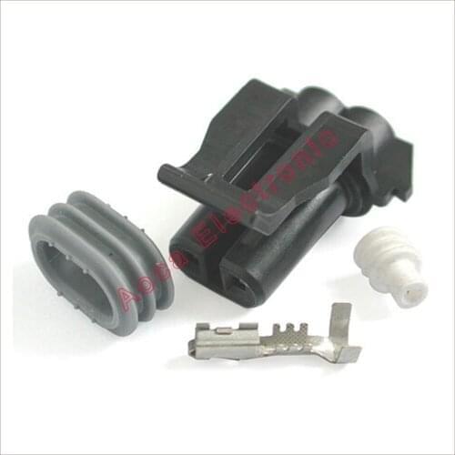 Male connector terminal car wire connector 2 pin connector female Plug Automotive Electrical-DJ7024-1.5-21