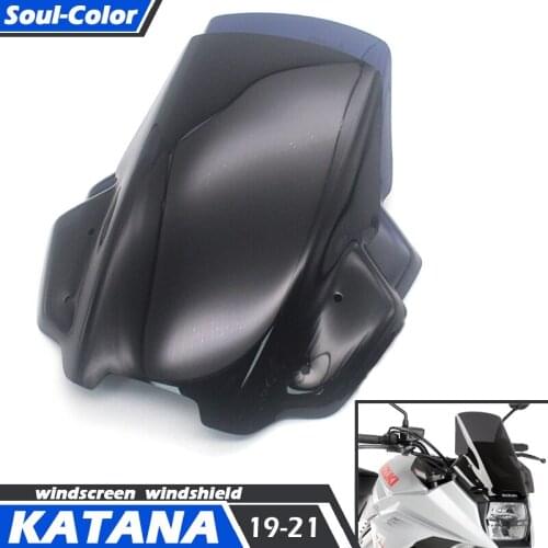 Motorcycle Windshield WindScreen Visor Viser Wind Deflector For SUZUKI KATANA GSXS1000 2019-2021 2019 2021