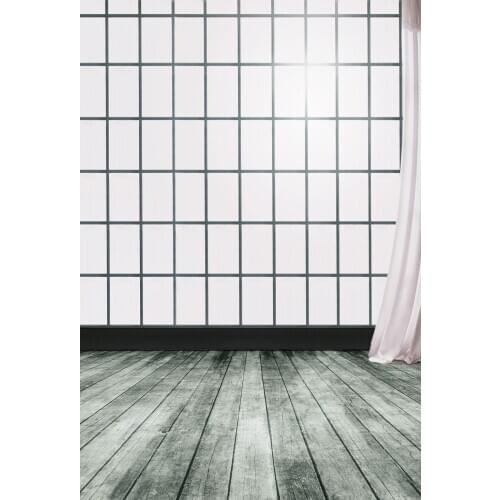 VinylBDS 600Cm*300Cm Backgroundsgray Doors And Ground Photography Backdropsthick Cloth Photography Backdrop 3502 Lk