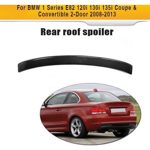 Carbon Fiber Rear Trunk Spoiler For BMW 1 Series E82 Coupe Convertible 2 Door 2007 - 2013 120i 130i 135i