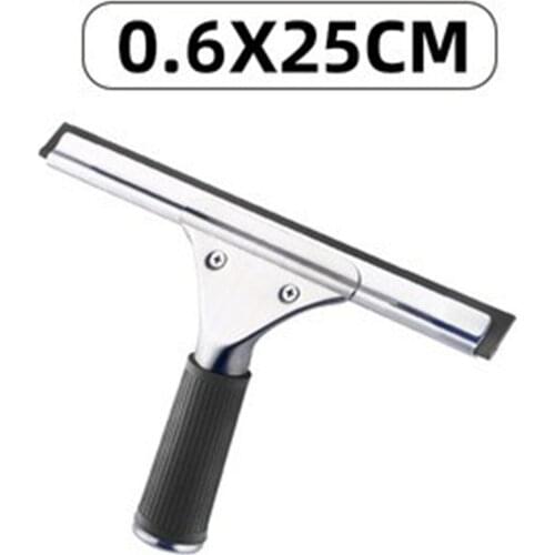 1 * Glass Wiper Stainless Steel +Plastic Removable Non-slip Shutter Brush Cleaner Home Car Squeegee Wiper Easy To Use