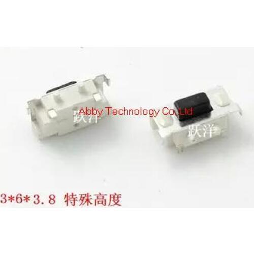 1000pcs/lot 3 * 6 * 3.8MM 3X6X3.8mm MP3 MP4 MP5 Tablet PC phone button switch push button switch