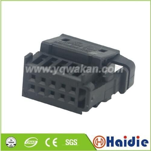 2sets 10pin auto plastic plug wiring harness cable connector with terminals 1670990