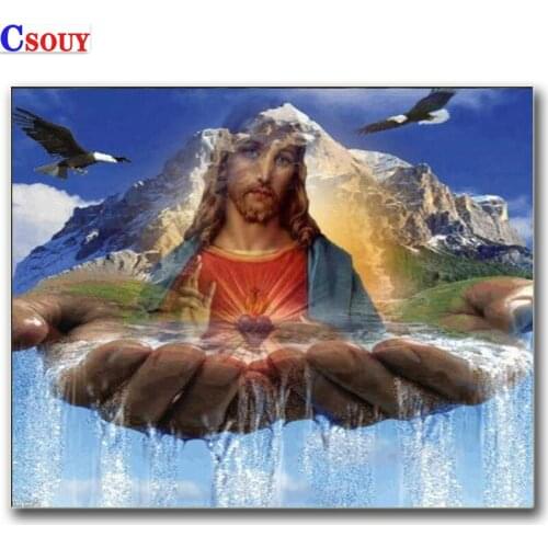 5D Diamond Painting Jealous Holy Water Diamond Mosaic Drawing Full Square Round Drill Diamond Embroidery Cross Stitch Home Decor
