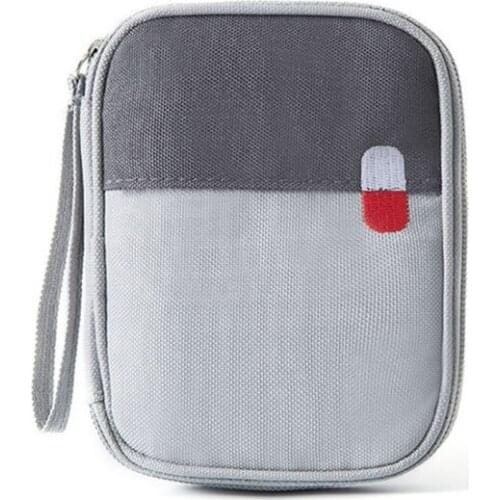 63HC First Aid Bag Empty Travel Rescue First Responder Storage Survival Medicine Bag for Car Home Office Kitchen Sports