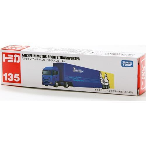 Takara Tomy Tomica Michelin Motor Transport Truck 15cm Long Metal Diecast Vehicle Car NO.135