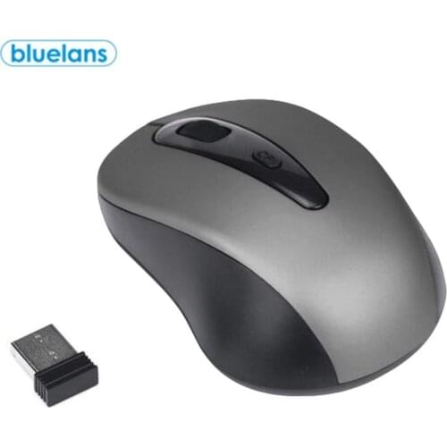 Home Office 3 Keys 1600DPI 2.4GHz Wireless Mouse USB Receiver for PC Laptop