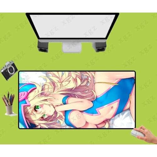 XGZ Big Breasted Girl Game Mouse Pad Seams Anime Sexy Mouse Pad Computer Desk Mat Rubber Non-slip Lol Csgo Dota Gamers