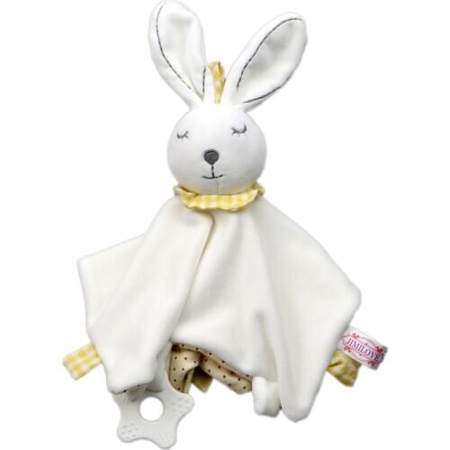 Baby Soothe Appease Towel New Born Infant Soft Blanket Appeasing Towel Cartoon Animal Doll Plush Comforting Toy Pacify Towel