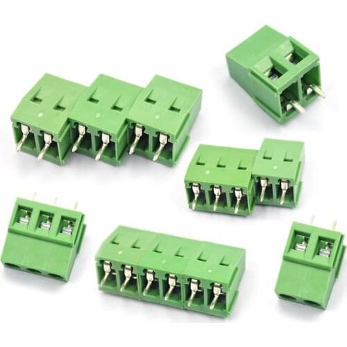 KF128-5.0MM/5.08MM PCB Screw Terminal Row Splices Connector 2P 3P