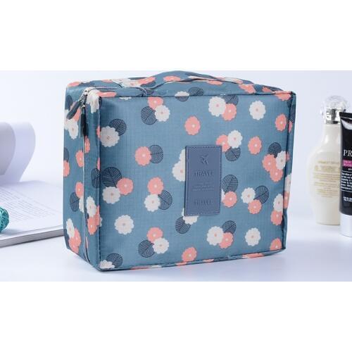 Zipper Makeup bag Neceseries Cosmetic bag dot beauty Case Make Up Tas Purse Organizer Storage Travel Wash pouch