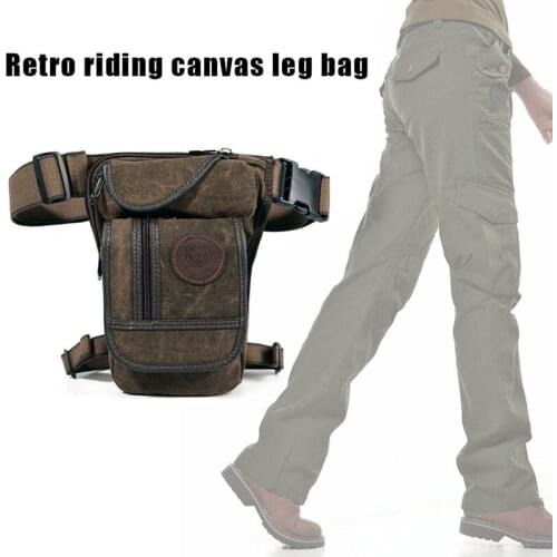 Hot Selling Mens Leg Pack Casual Fashion Mini Bag For Men Outdoor Travel Hiking Business Luxury Sports Multi-function Bags