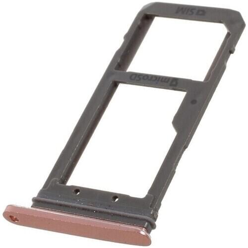 Micro SD Sim card holder tray for Samsung Galaxy S7 Dual pink