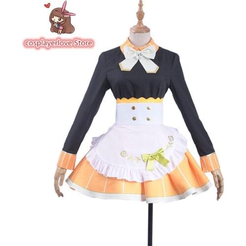 Lovelive maid unwaking Kousaka Honoka Cosplay Carnaval Costume Halloween Christmas Costume