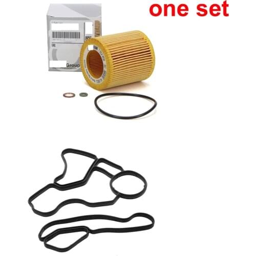 Engine oil filter and seal gasket for BMW F20 125i Lubrication system 11427640862 11428683204 11427953125 11428637821 f21 f22